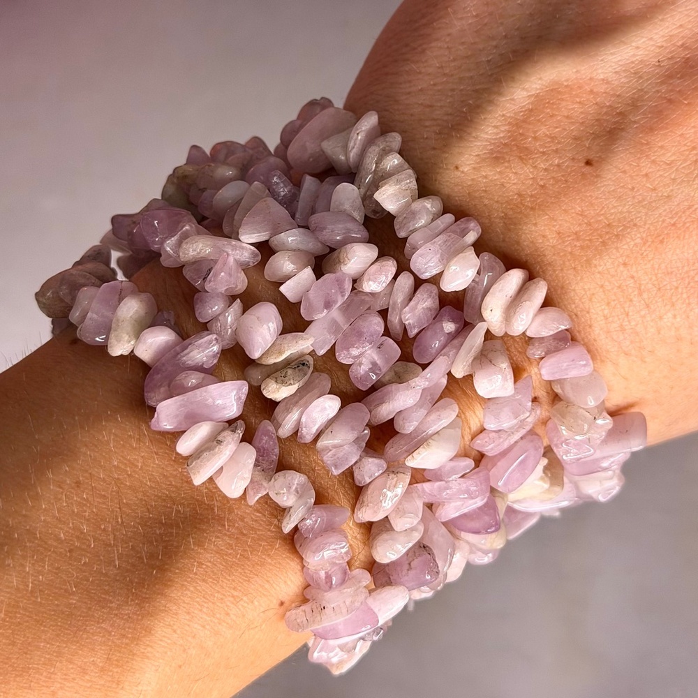 Natural Kunzite Bracelet 💗